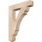 Ekena Millwork Olympic Craftsman Smooth Bracket, Douglas Fir, 5 1/2"W x 32"D x 40"H BKT06X32X40OLY04SDF - alternate 1